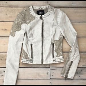 BKE faux leather jacket